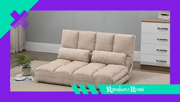 HOMCOM Convertible Floor Sofa Chair