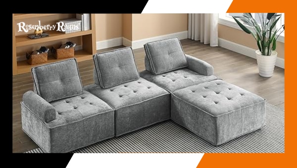 ZURI Modern Knox Modular Sectional Sofa