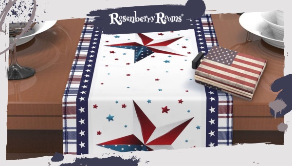 Fourth of July Themed Table Runner