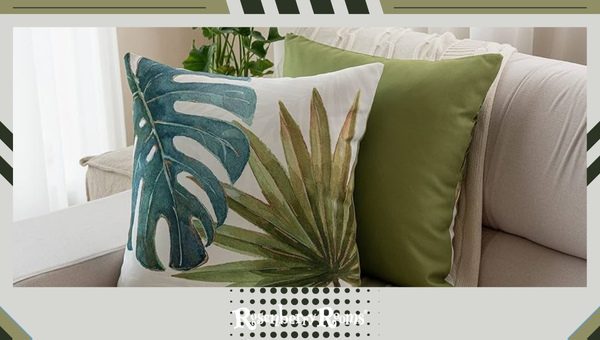 Tropical Leaf Pillows