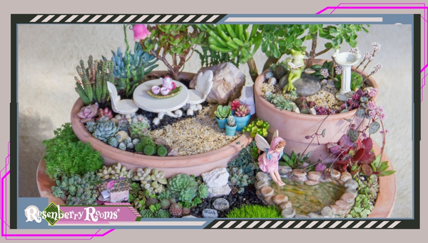 Miniature Succulent Fairy Gardens