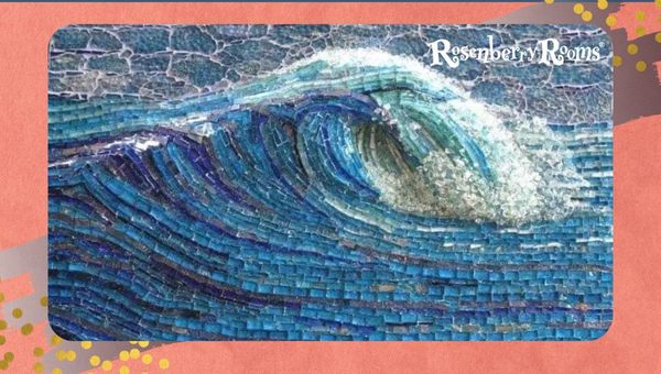 Ocean Wave Glass Tiles