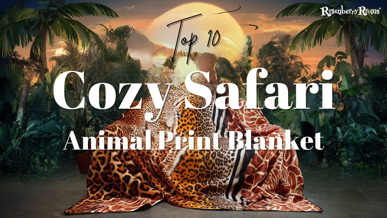 Cozy Safari Animal Print Blanket