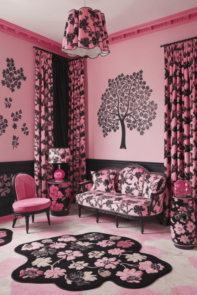 0008 2 a pink and black room with a playful and QfbC1w6TRrS4AqhYdIvjMg GclF2qIHSy6 J9wWNtRWvw cover 1