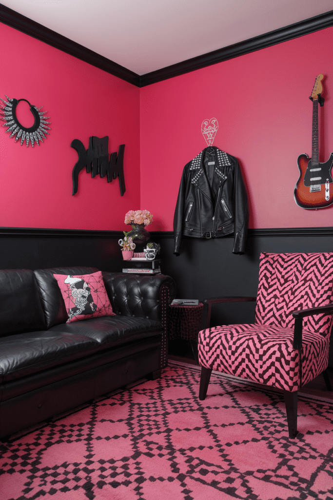 0010 3 a photo of a room with a pink and black Q7At9tNYRyiapC8H8n iRg s90cqmlTT4mGd7JsgTqPPg 1