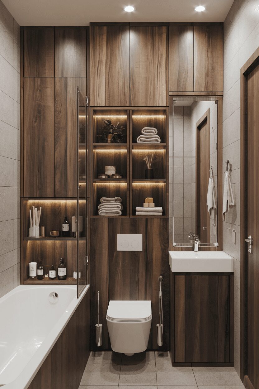 15+ Small Bathroom Interior Ideas - Transform Tiny Spaces!