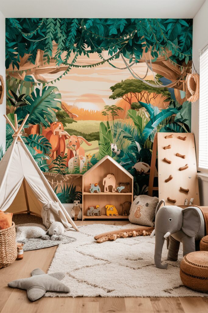 Toddler Room Ideas: Safari Expedition