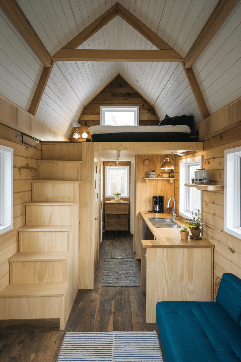 30+ Tiny Cabins Interior Ideas | Beautiful, Compact Living