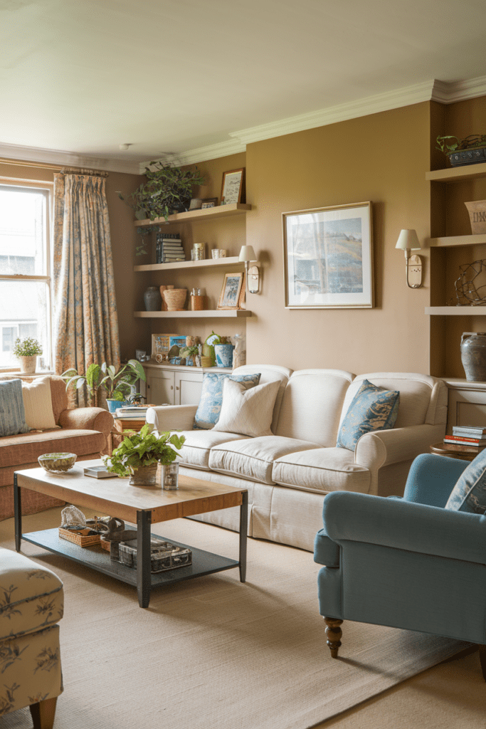 Cozy Traditional Living Room Ideas: Classic English Cottage Charm