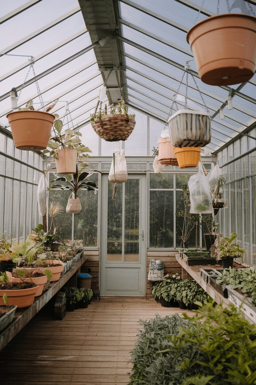 20+ Greenhouse Interior Ideas | Refreshing Designs & Concept