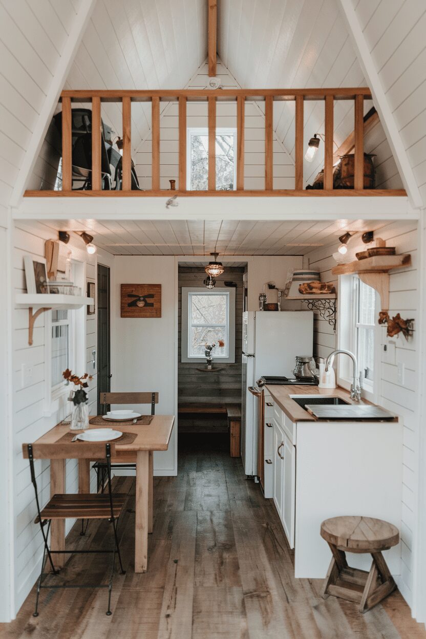 30+ Tiny Cabins Interior Ideas | Beautiful, Compact Living
