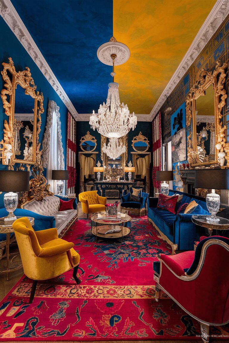 25+ 80s Luxury Interior Ideas - Picture Retro Opulence