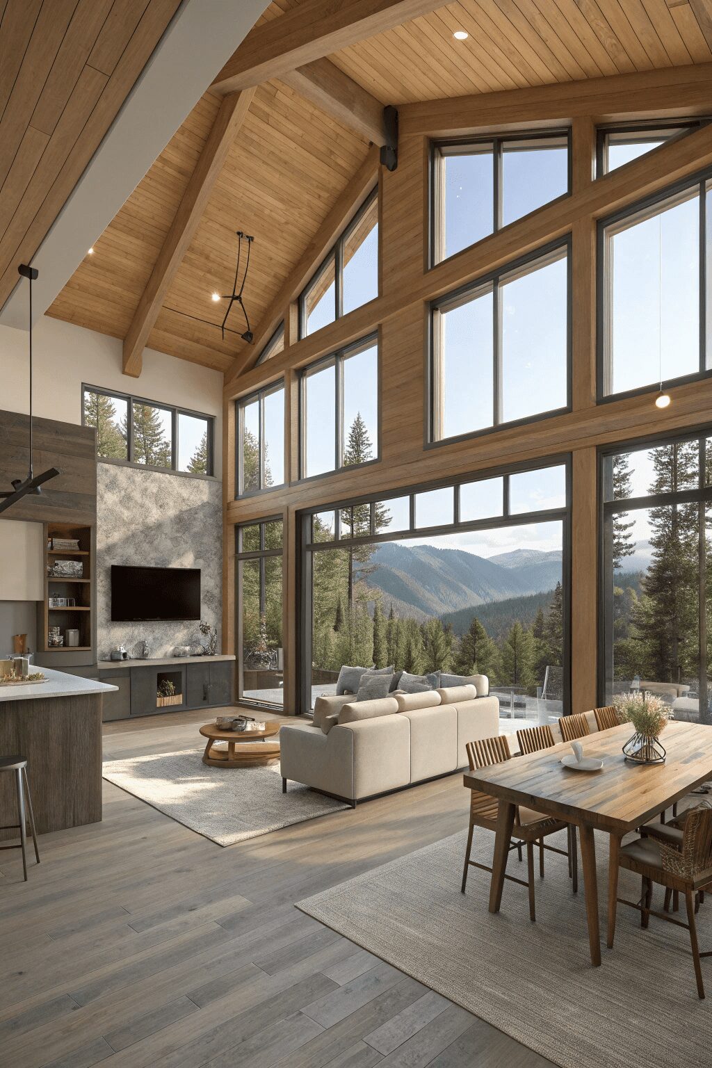 30+ Mountain Modern Home Interior Ideas | Explore Fresh Trends
