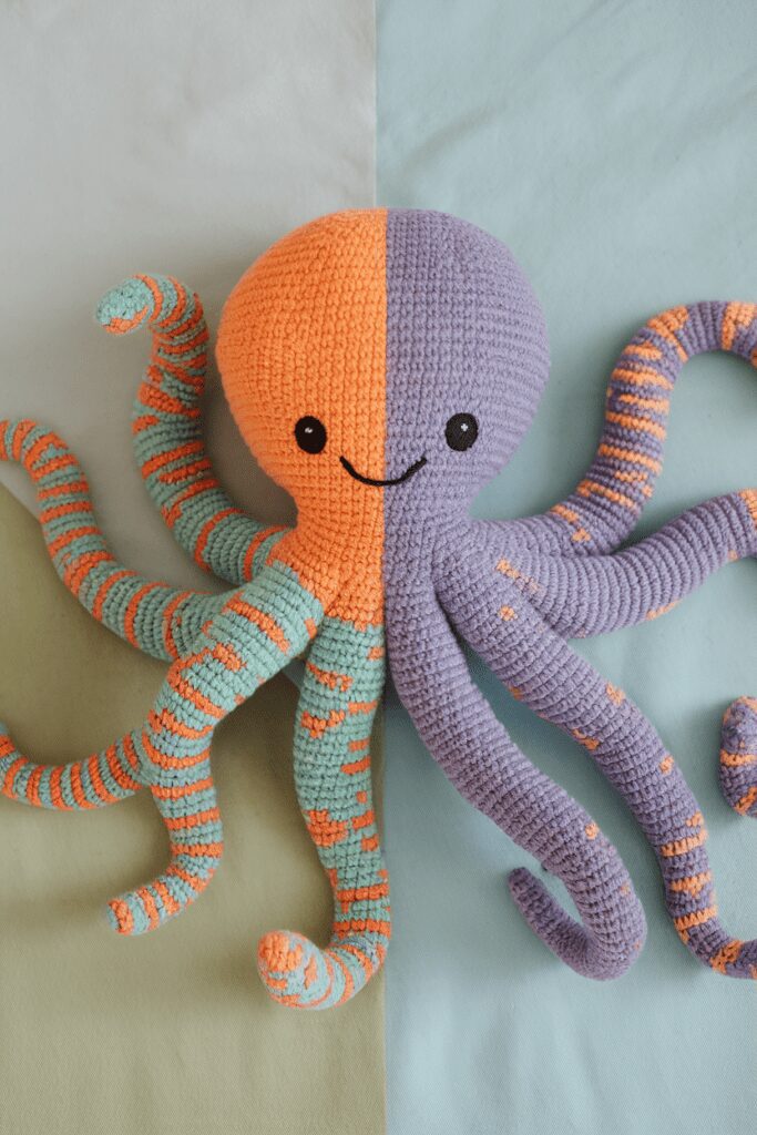 Crochet Reversible Octopus Plushie Cool Crochet Ideas