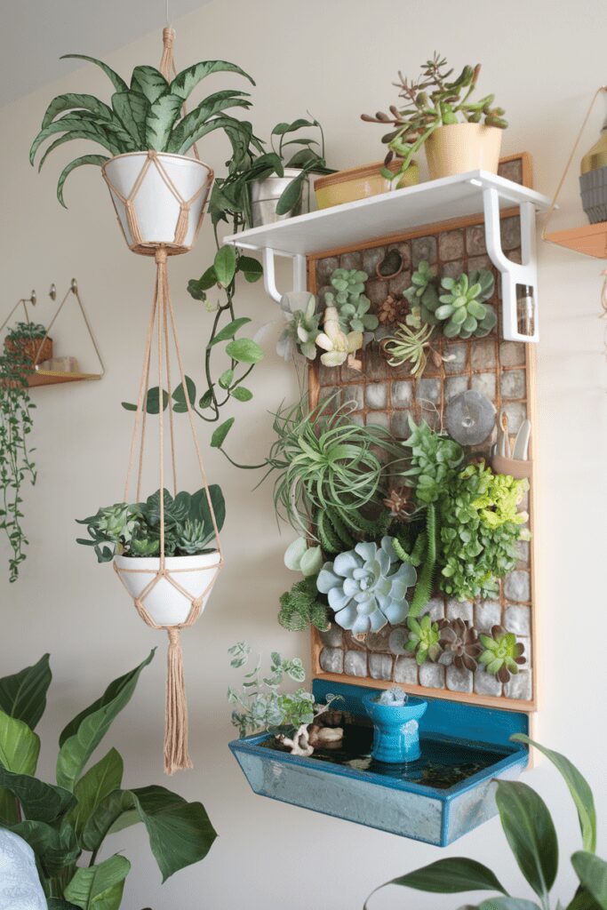 Cute Dorm Room Ideas: Mini Indoor Garden Nook