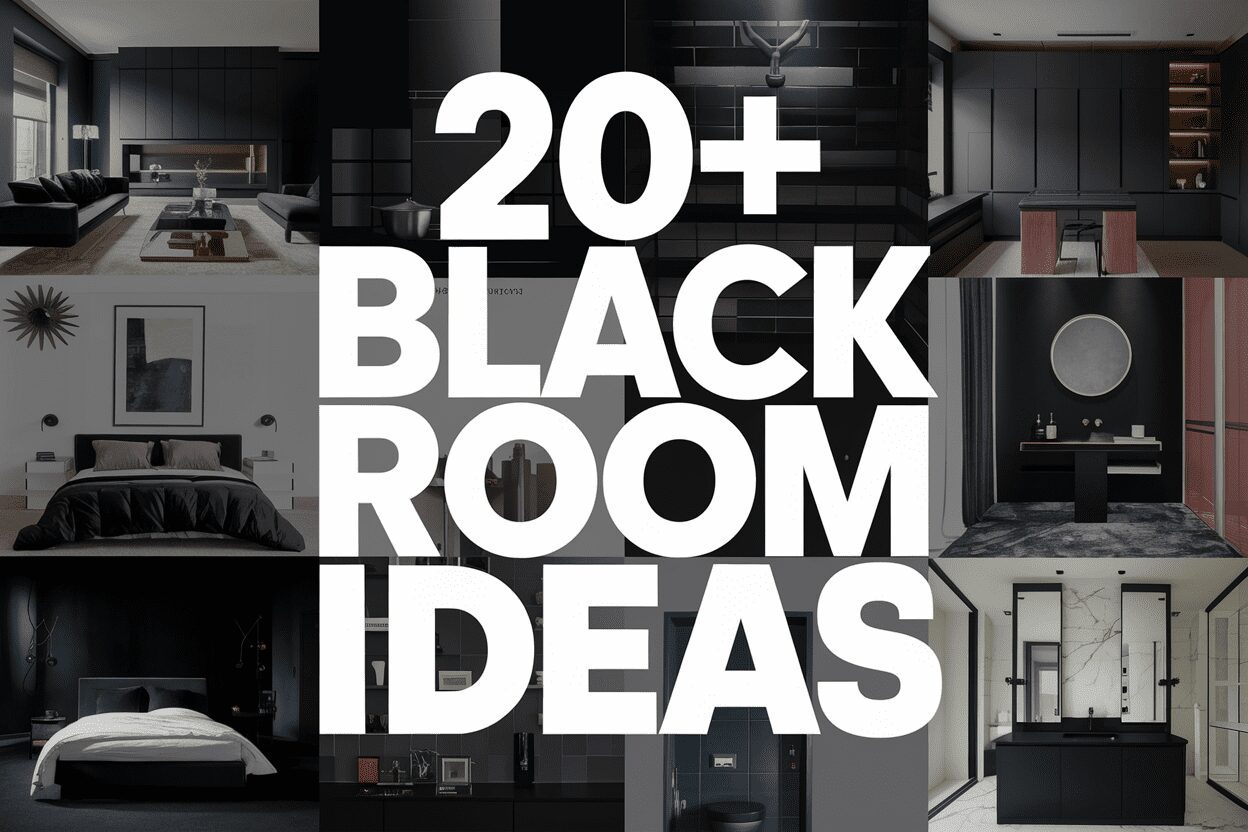 Black Room Ideas