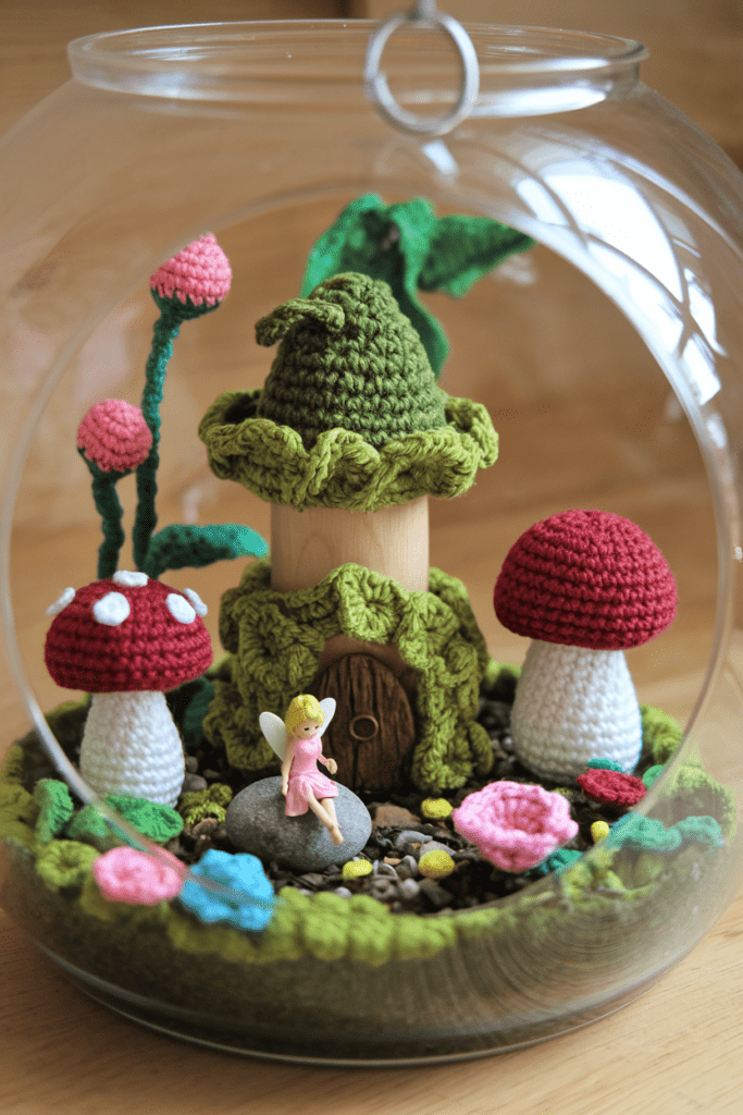 Crochet Miniature Fairy Garden Cool Crochet Ideas