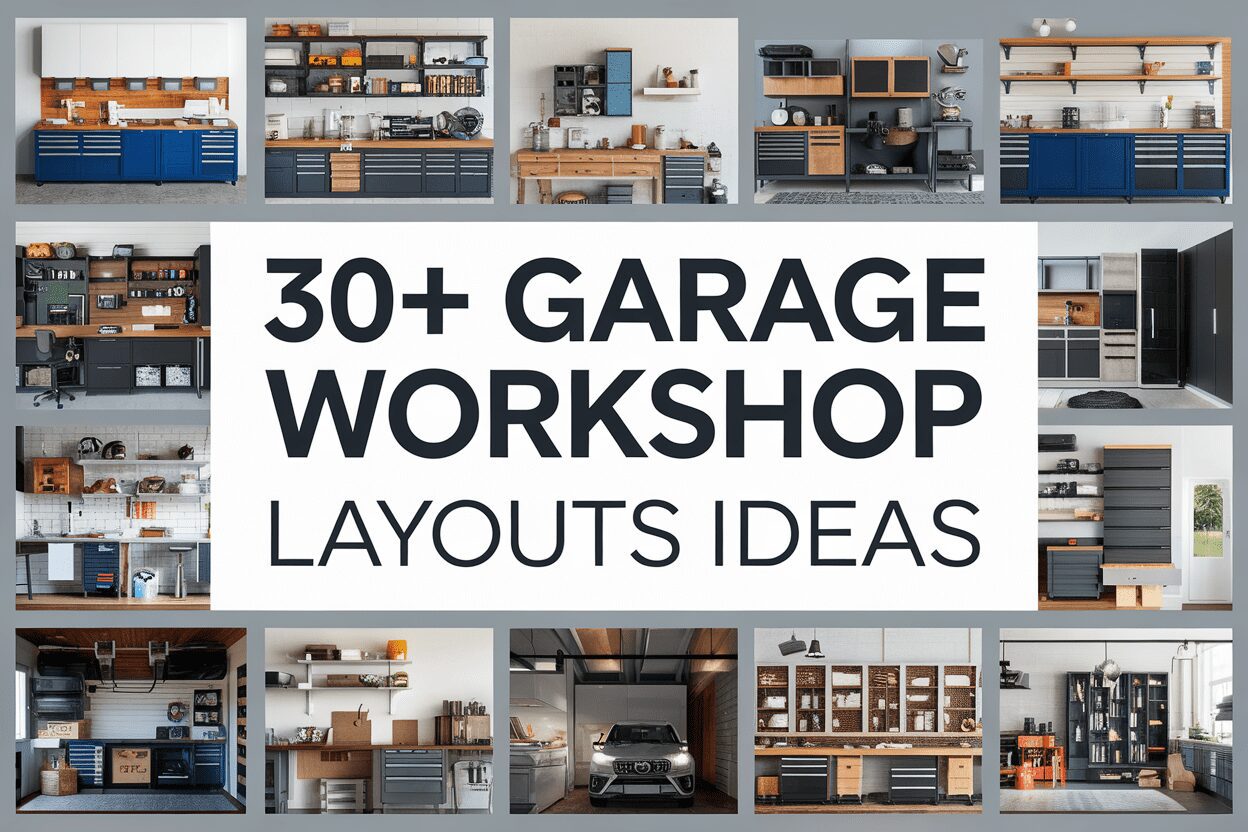 Garage Workshop Layouts Ideas