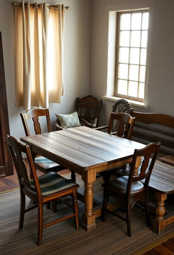 Primitive Room Ideas: Antique Furniture Pieces