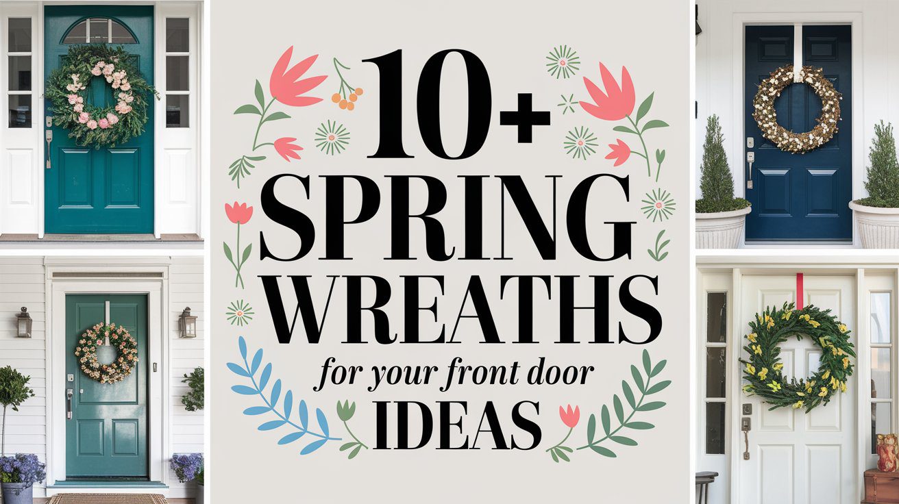 Spring Wreaths for Your Front Door Ideas