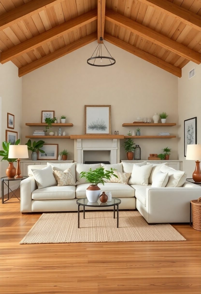 Farmhouse Living Room Paint Colors Ideas: Creamy Neutrals To Set The Tone