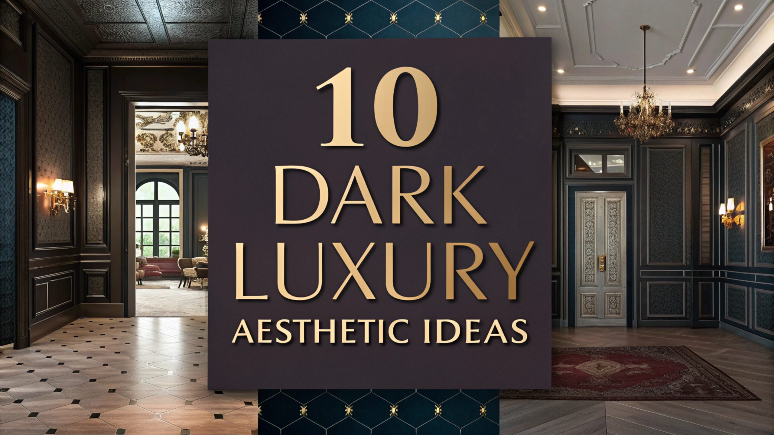 Dark Luxury Aesthetic Ideas