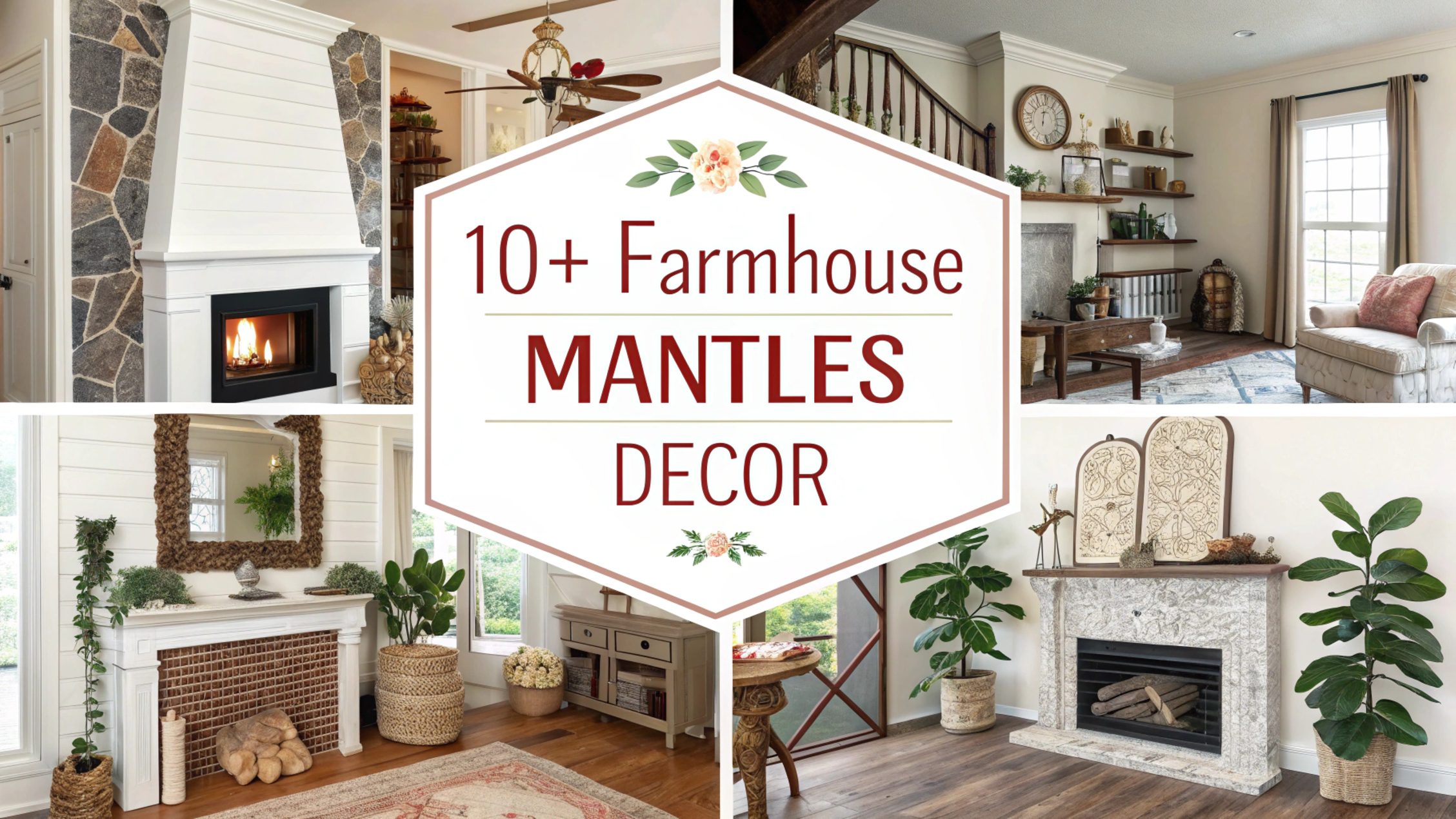 Farmhouse Mantles Decor