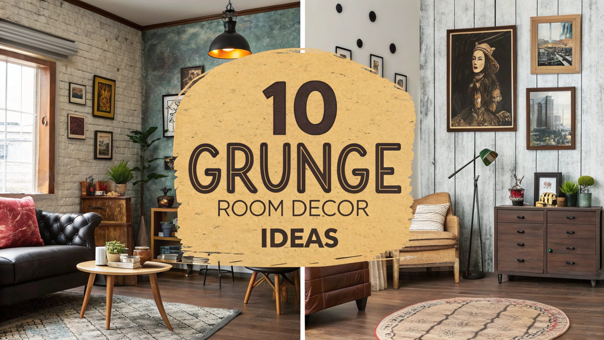 Grunge Room Decor Ideas