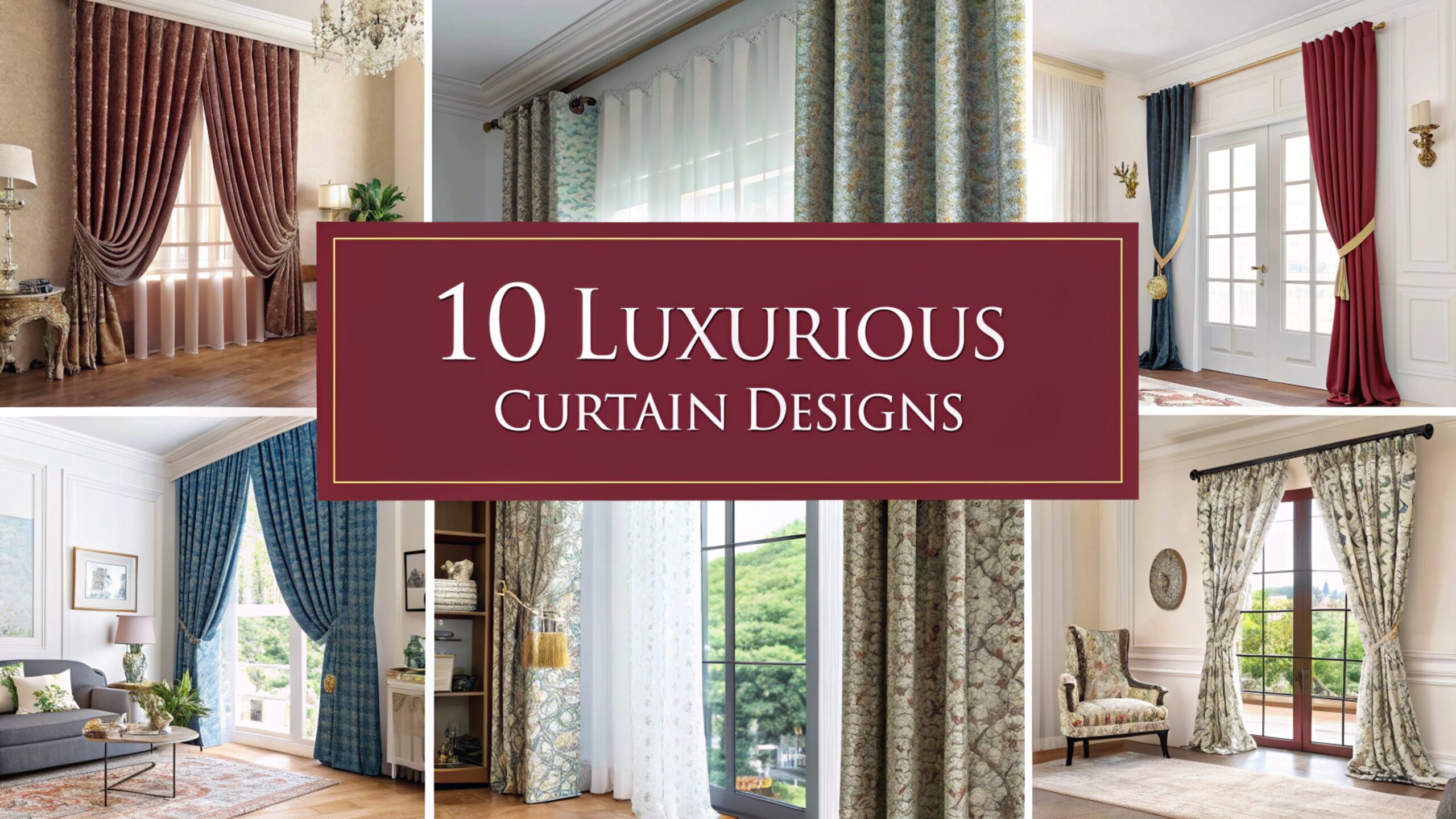 Luxurious Curtain Designs