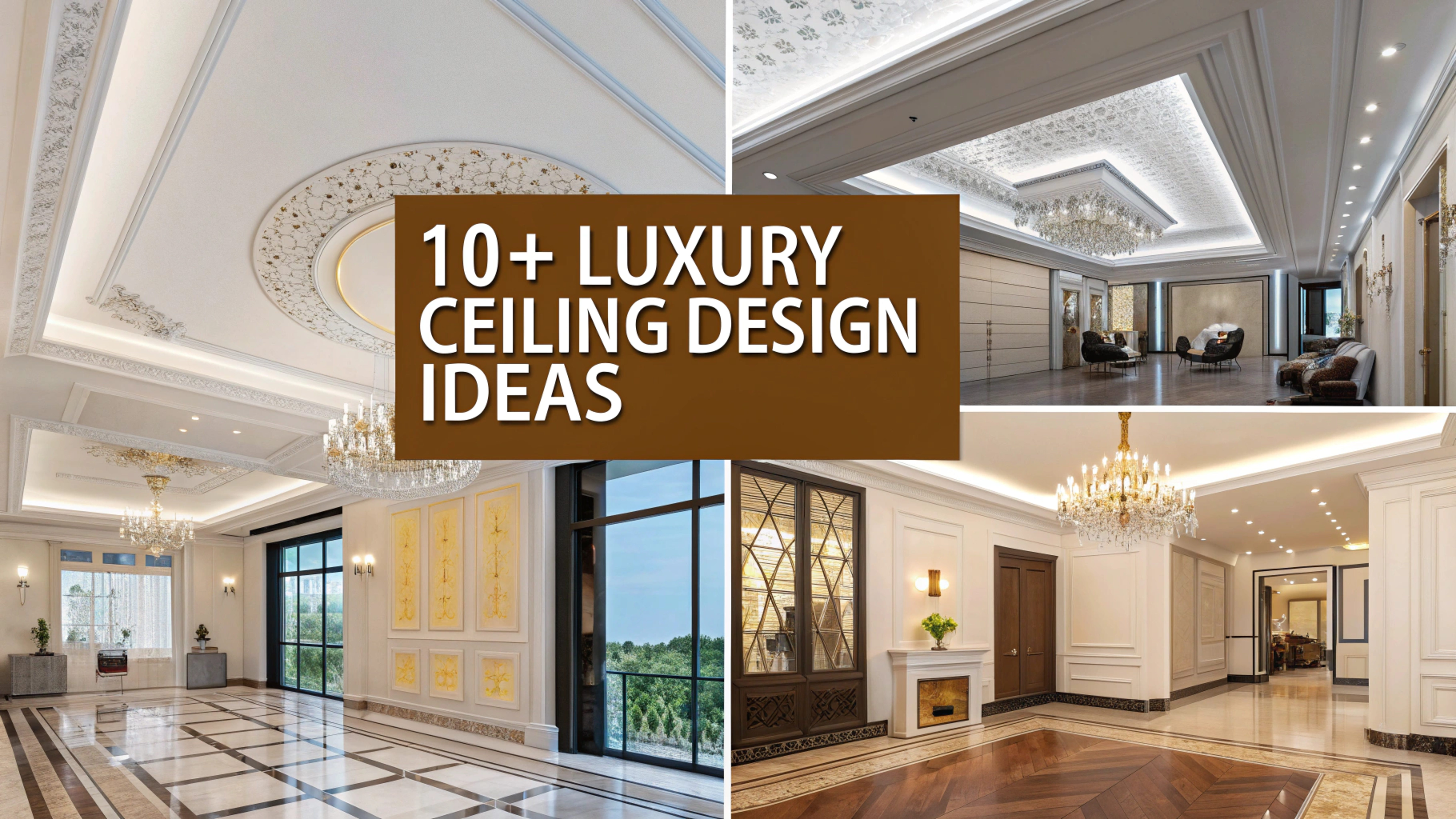 Luxury Ceiling Design Ideas