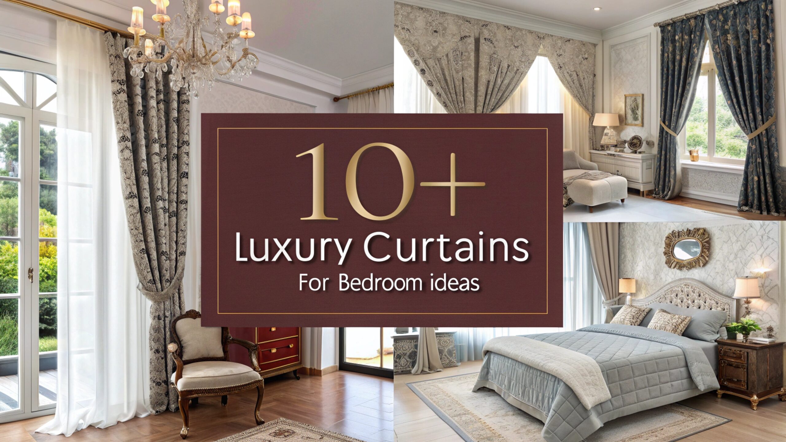 Luxury Curtains for Bedroom Ideas