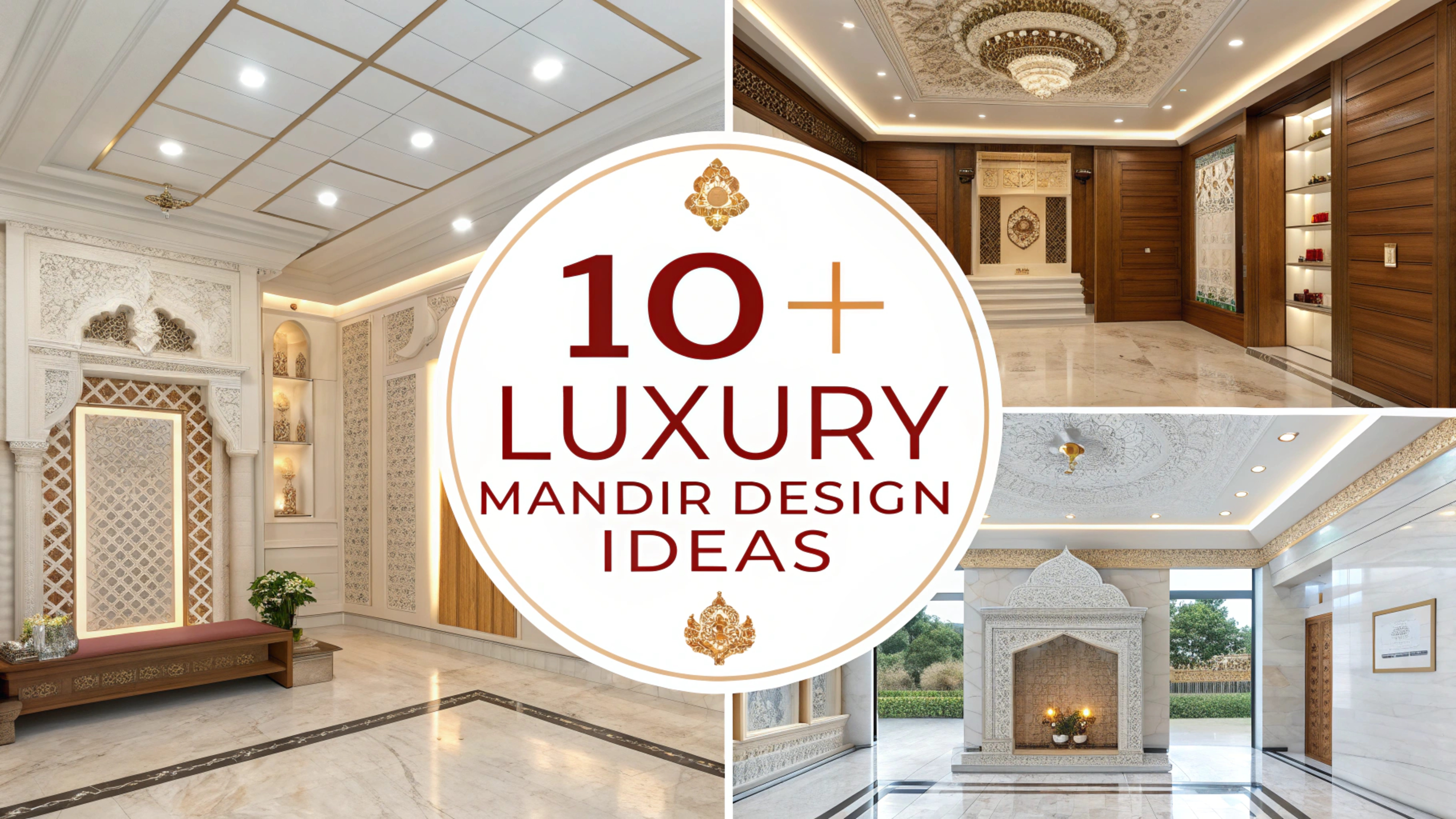 Luxury Mandir Design Ideas