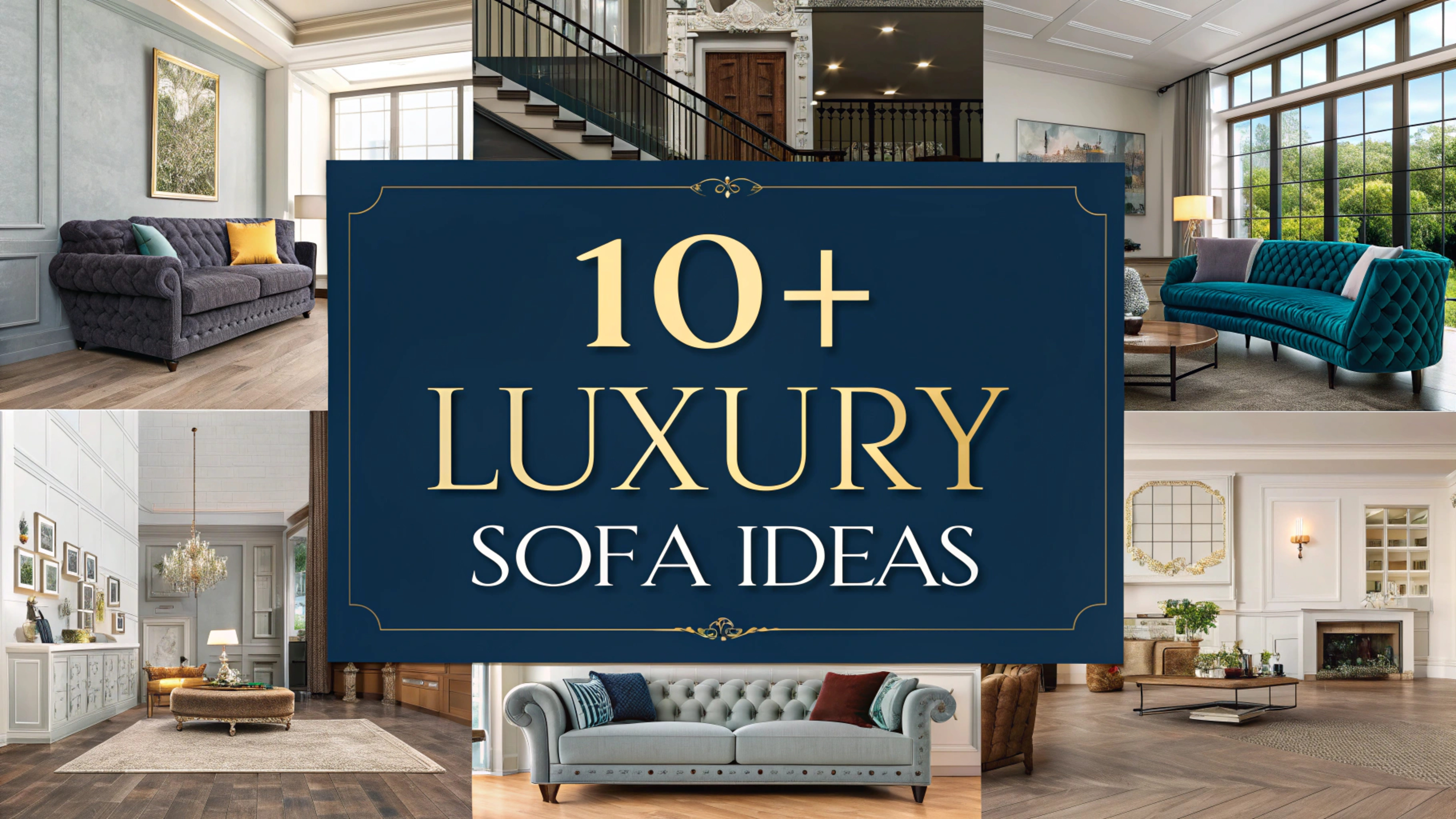 Luxury Sofa Ideas