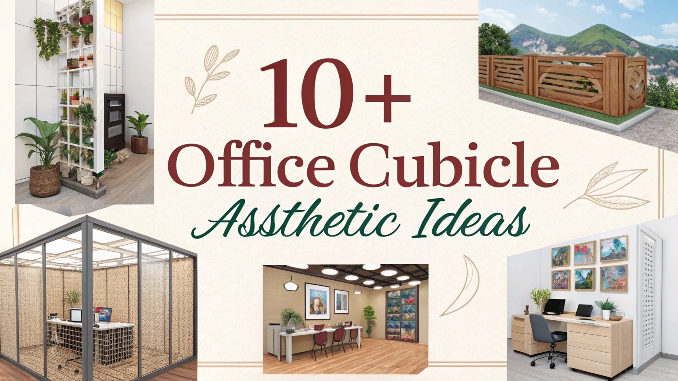 Office Cubicle Aesthetic Ideas