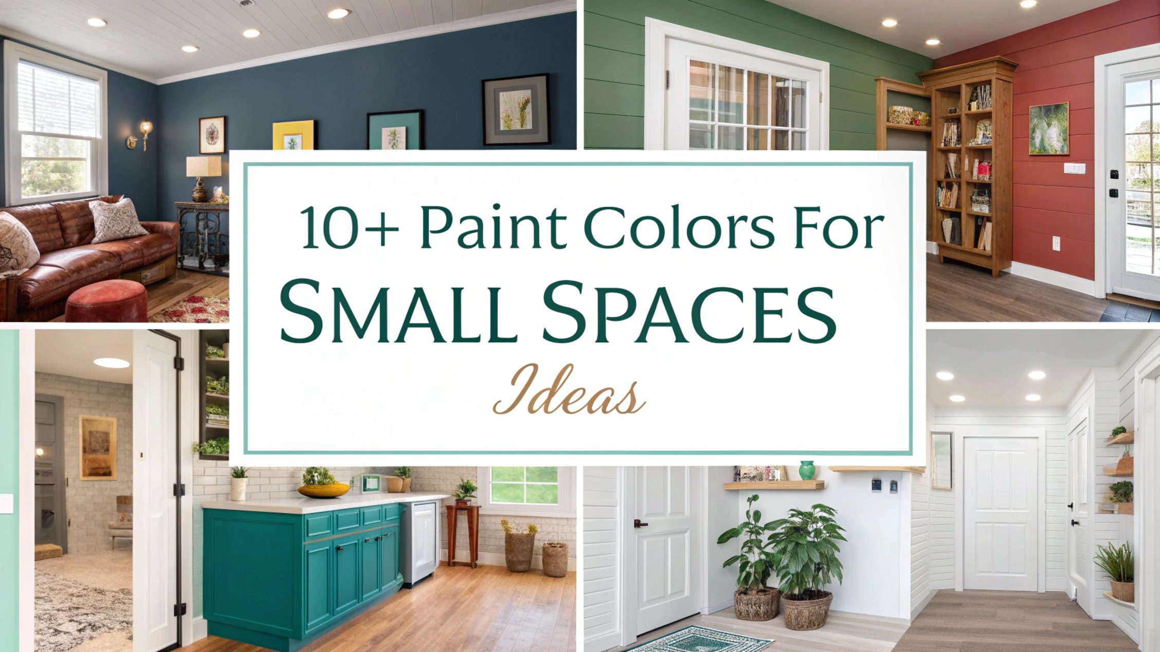 Paint Colors for Small Spaces Ideas