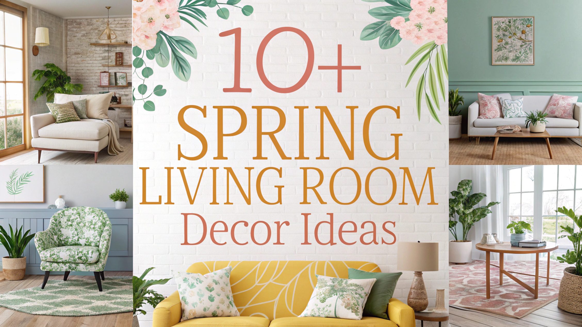 Spring Living Room Decor Ideas