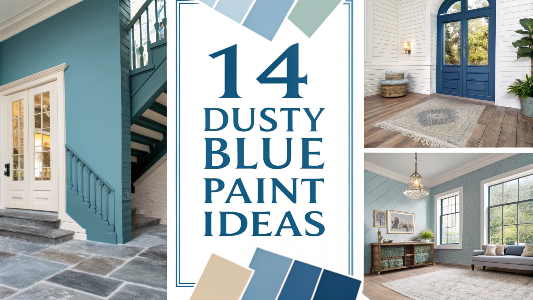 Dusty Blue Paint Ideas