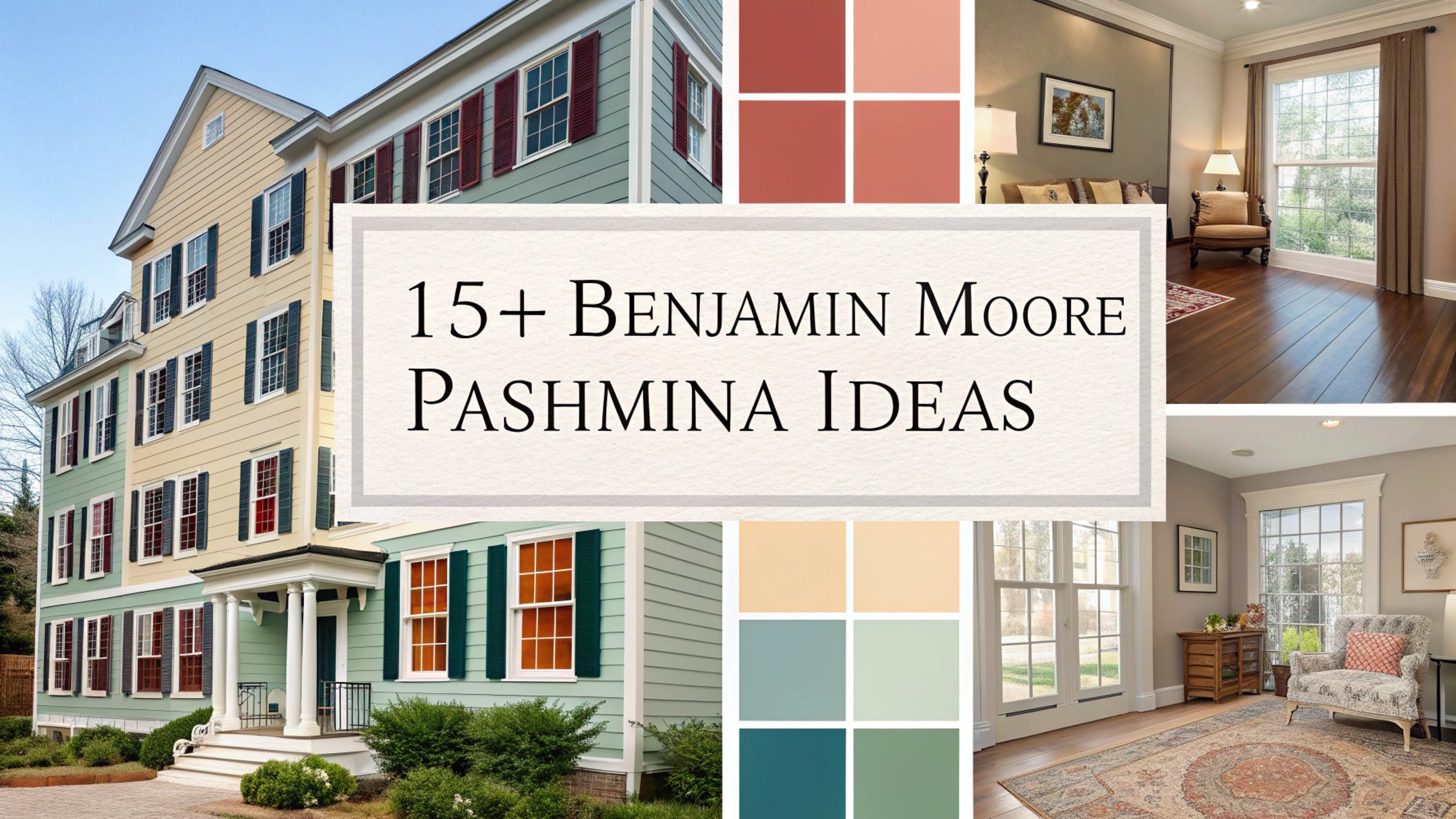 Benjamin Moore Pashmina Ideas
