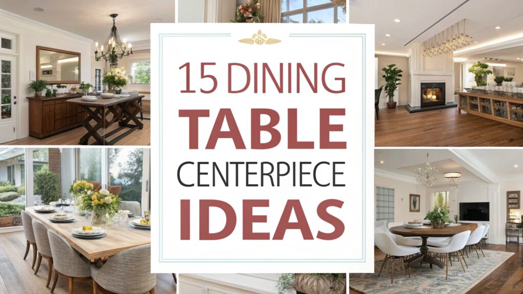 15 Gorgeous Dining Table Centerpieces Ideas - You’ll Love!