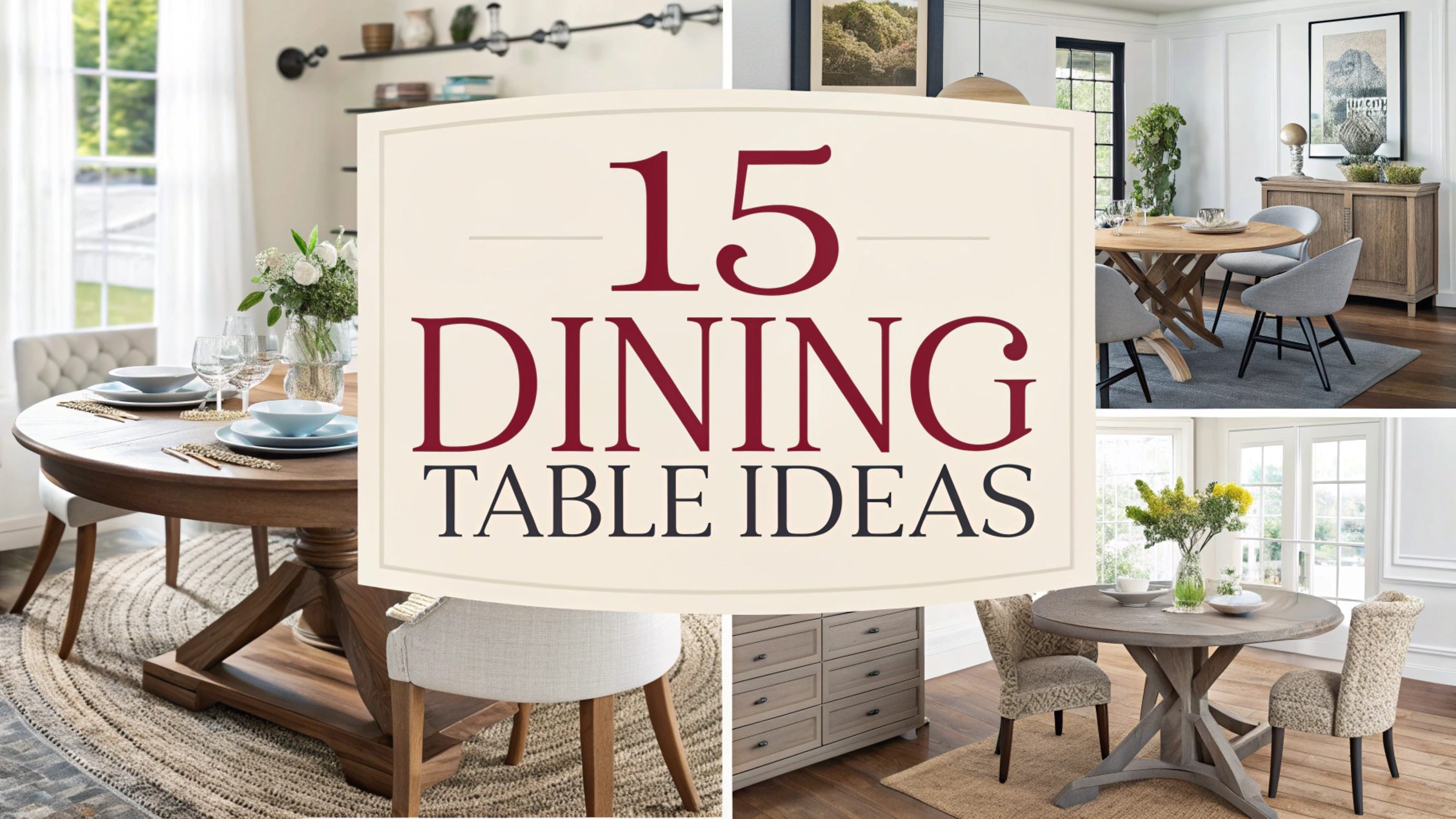 Dining Table Ideas