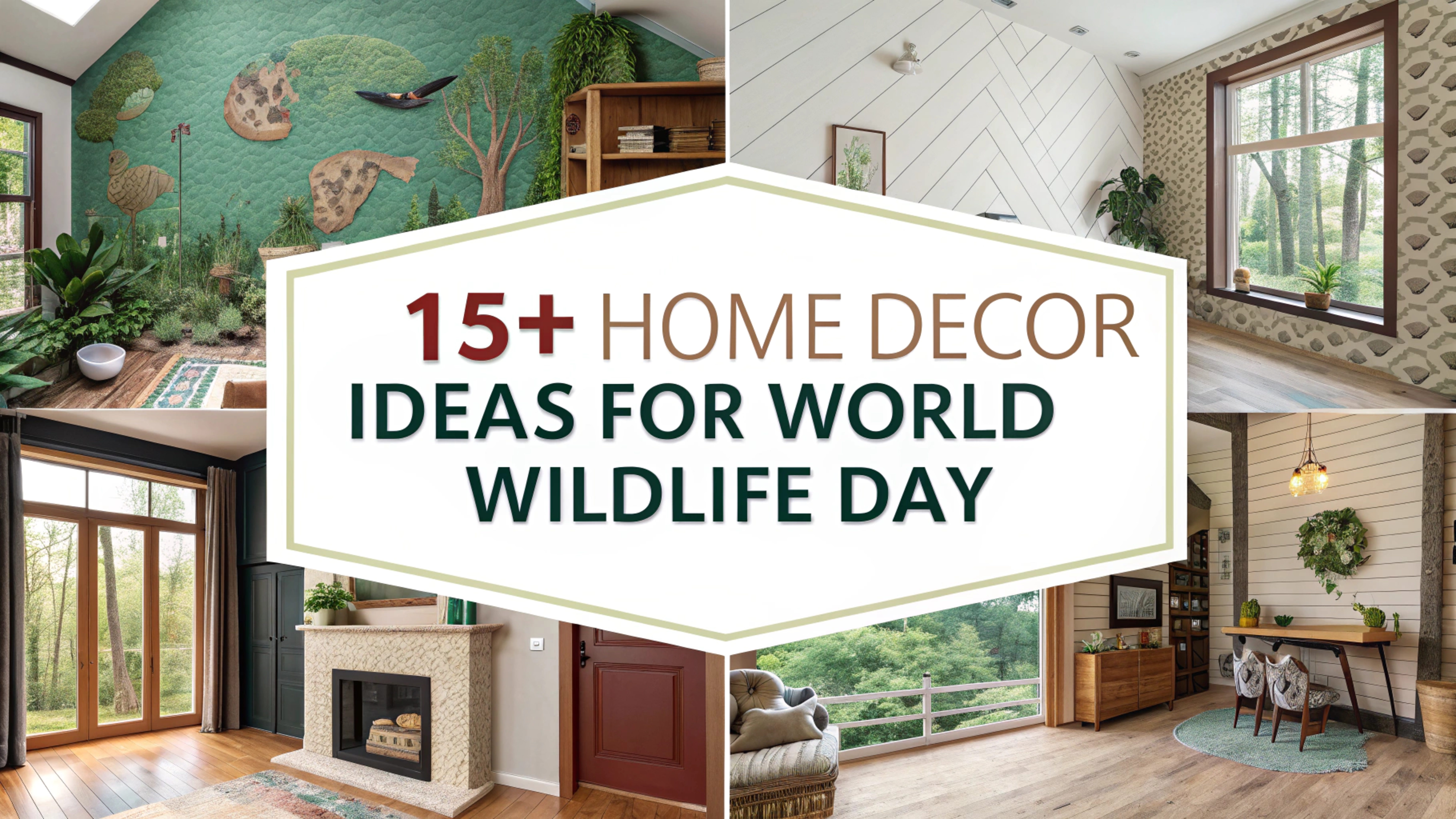 Home Decor Ideas for World Wildlife Day