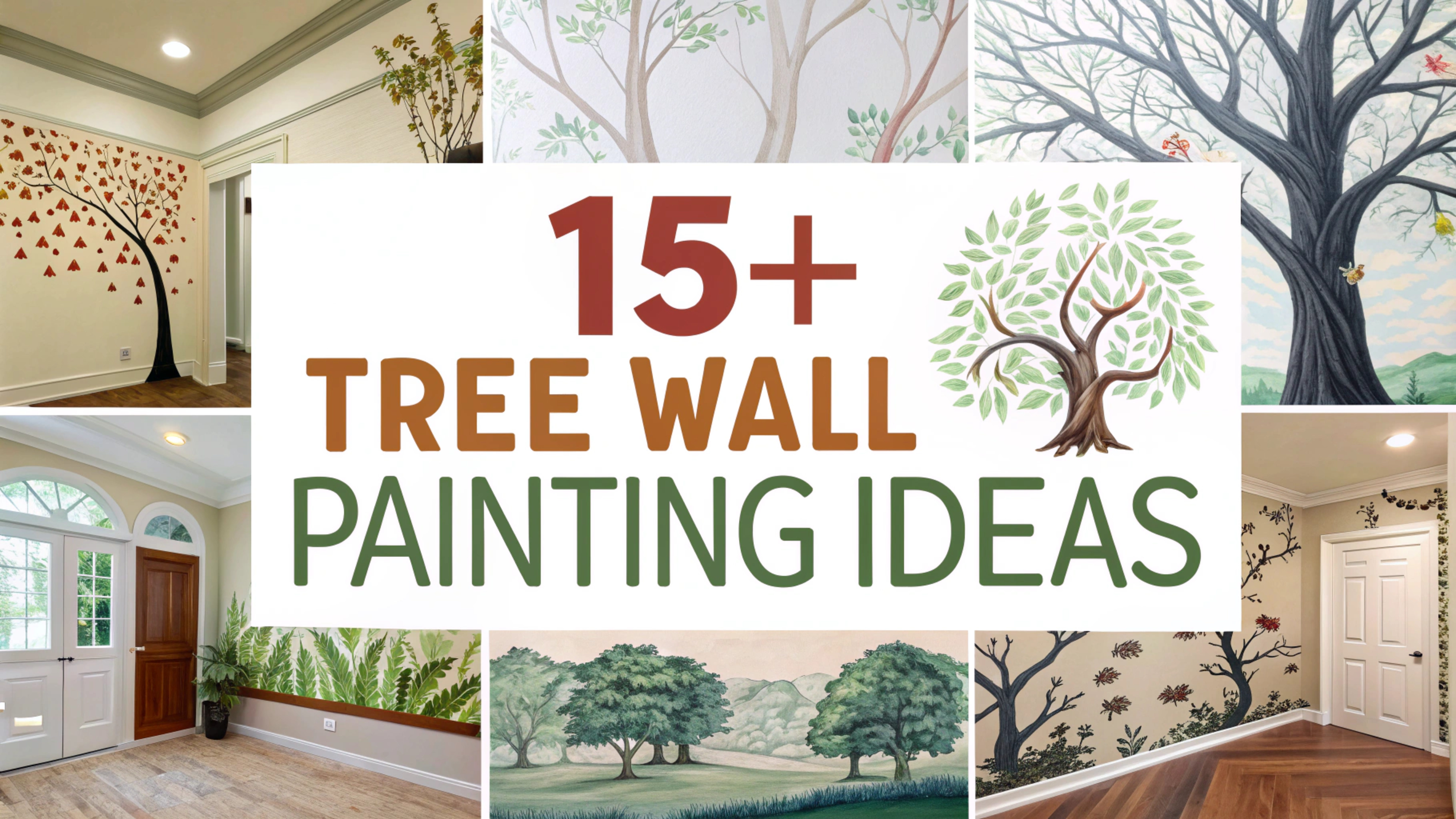 Tree Wall Painting Ideas