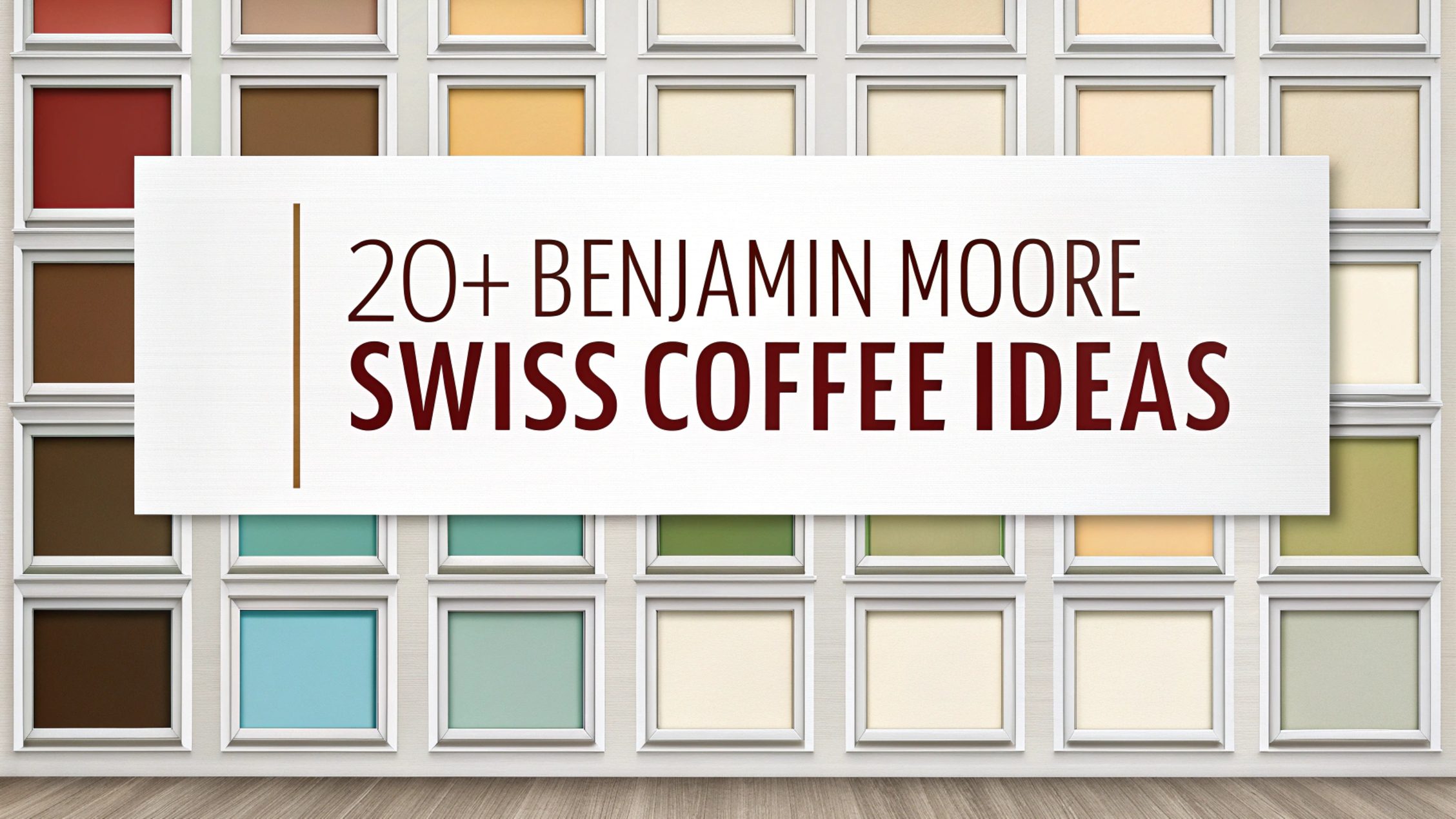 Benjamin Moore Swiss Coffee Ideas