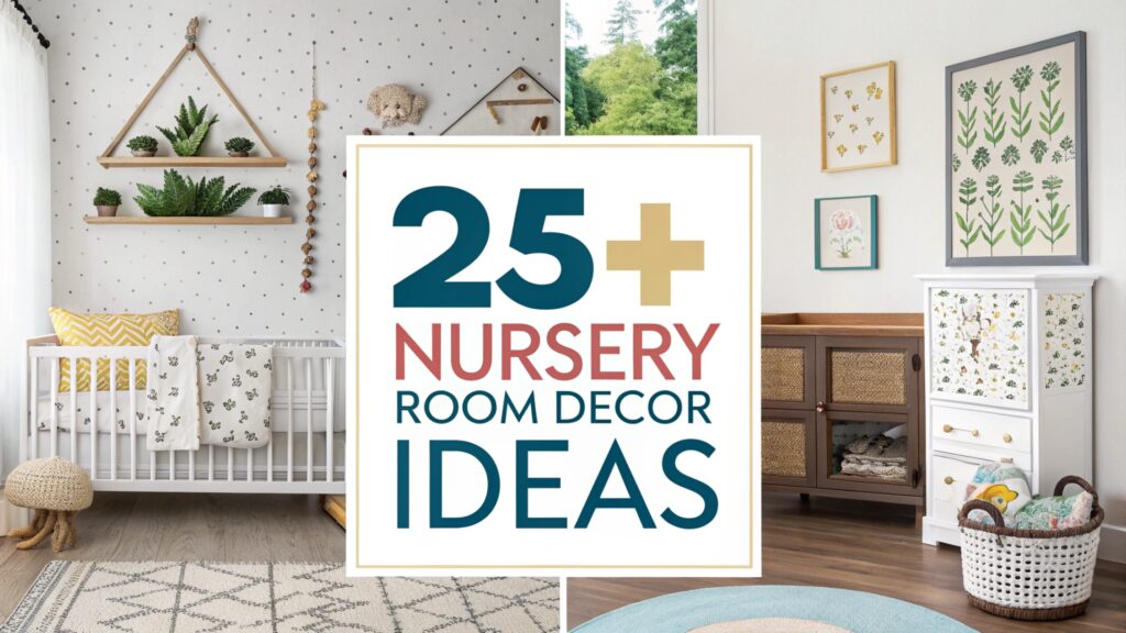 25+ Nursery Room Magic: Decor Ideas You’ll Love!