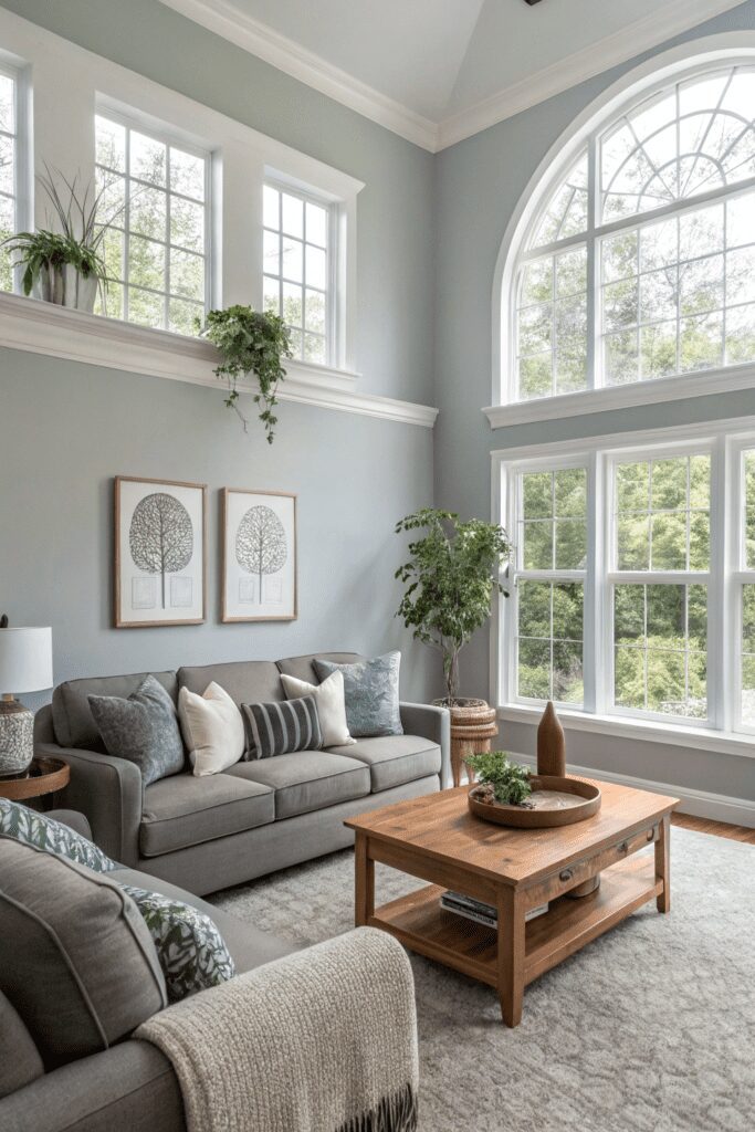 Sherwin Williams Agreeable Gray Ideas: 6. Agreeable Gray for Accent Walls