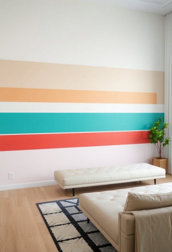 Wall Paintings Idea: Color Blocking