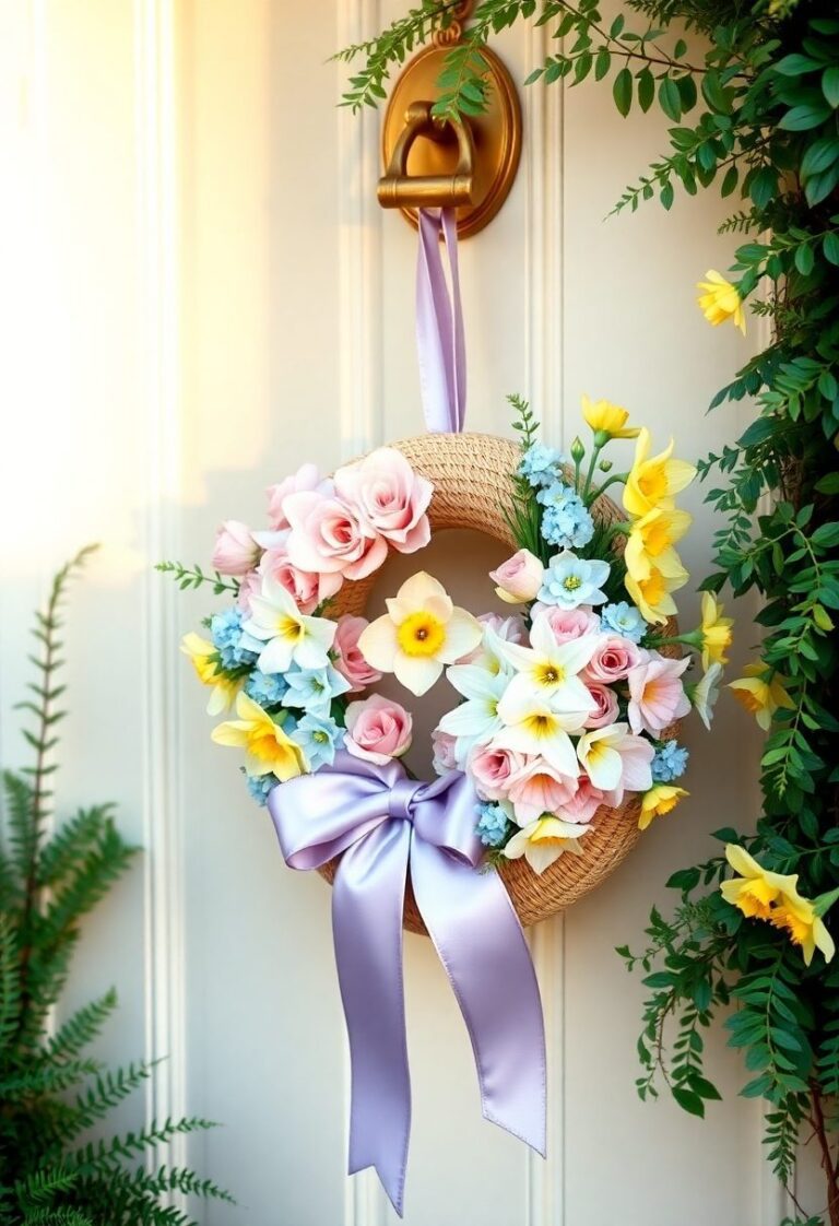15 Lovely Spring Front Door Decor Ideas - Welcome the Season