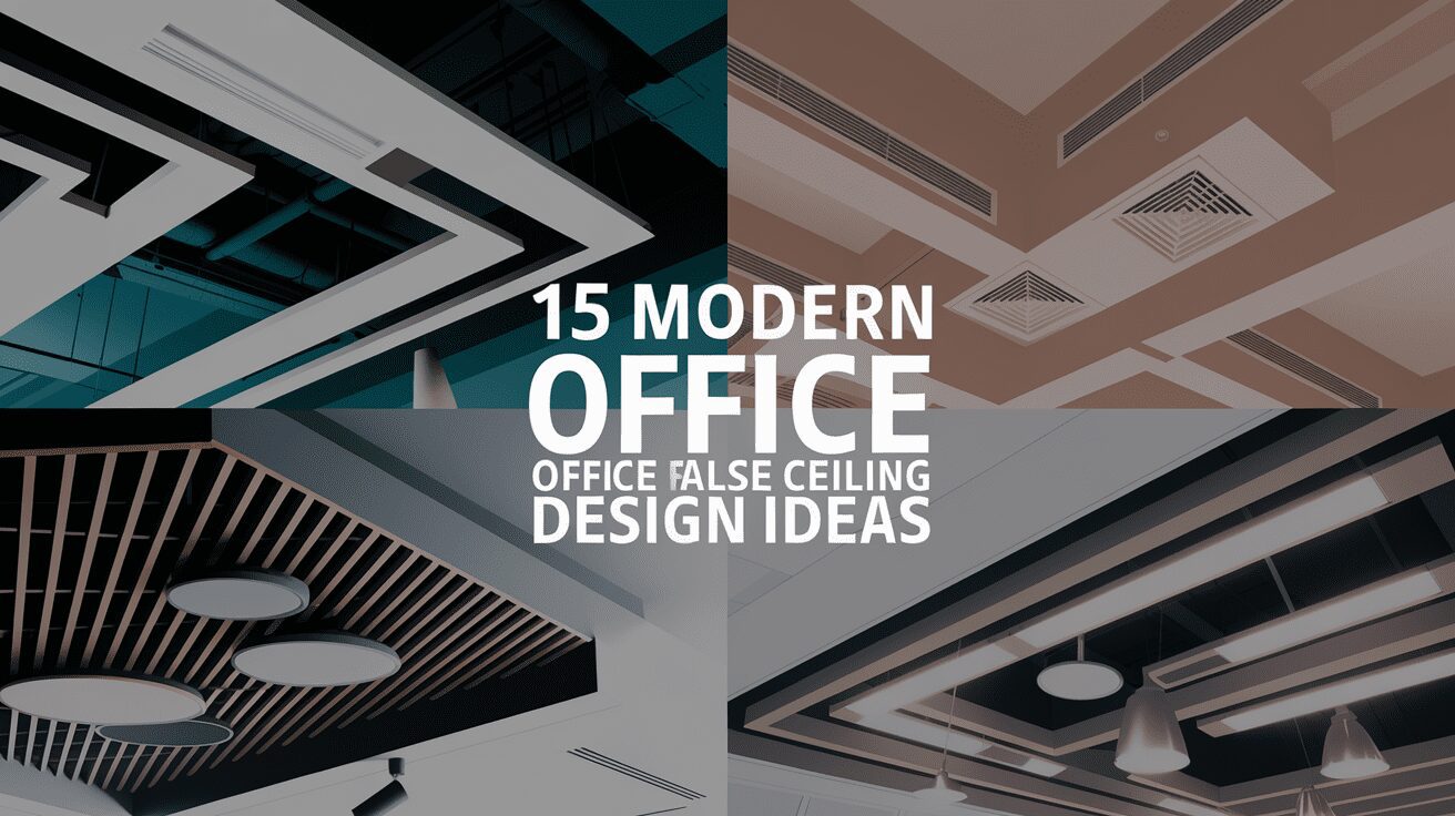 15 Modern Office False Ceiling Design Ideas Boost Your Vibe!