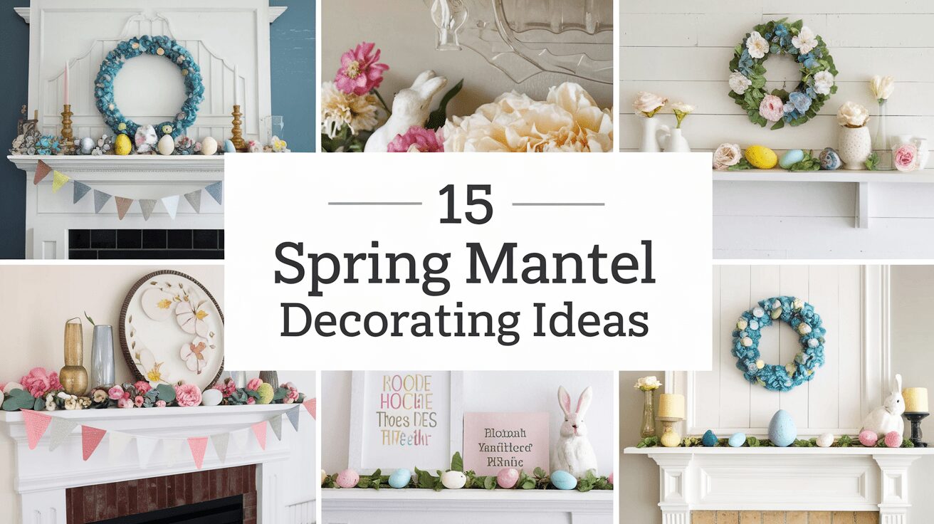 Spring Mantel Decorating Ideas