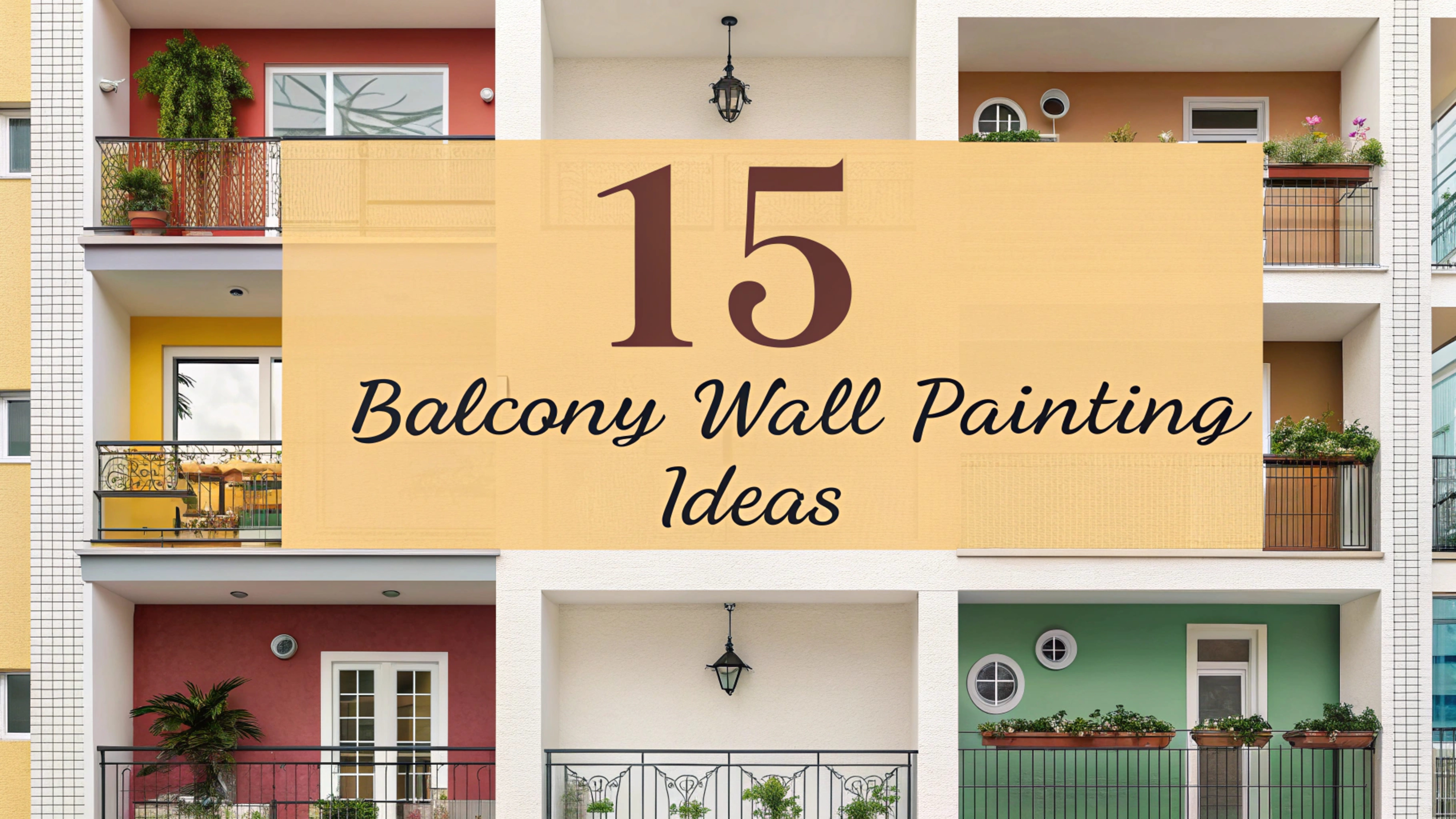 Balcony Wall Painting Ideas